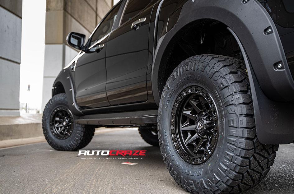 FORD RANGER RAPTOR COVERT MATTE BLACK